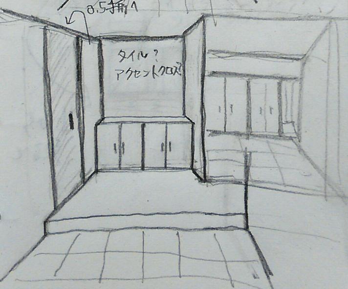 間取りを決める時には 一点透視図法で空間を描けるようにしておくと良い 広島の地元工務店で注文住宅を建てるなら 広島住宅総合館